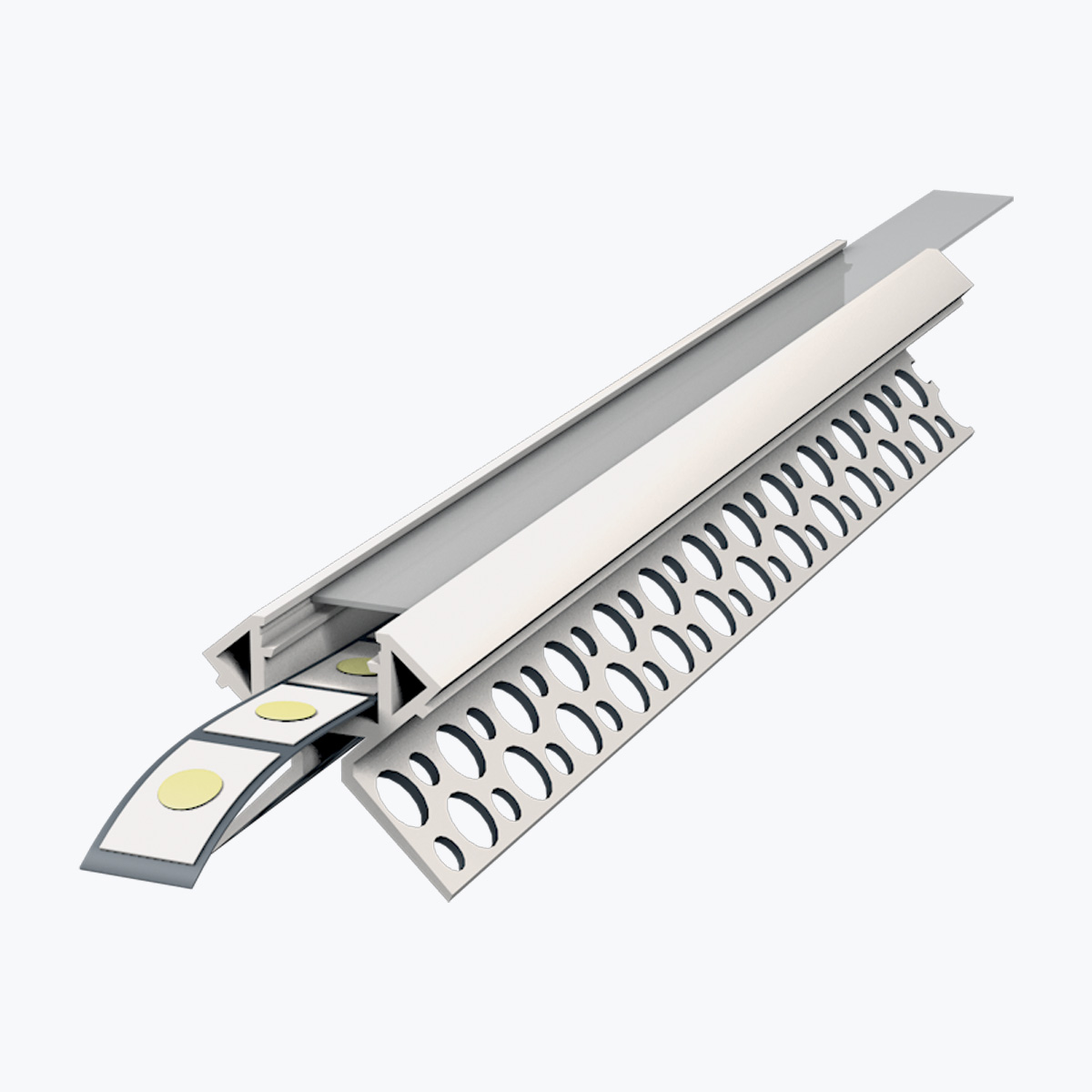 profile-led-tete-cloison-a138-tempolistel.jpg Profilo a led TEMPOLISTEL® A138 Bulkhead - immagine 1