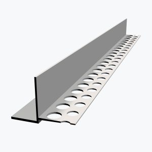 TEMPOLISTEL® B105 Profilo di transizione per giunzione di controsoffitti in cartongesso e smontabile con un lato da intonacare