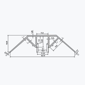 Profilo LED TEMPOLISTEL® A139 - immagine 2