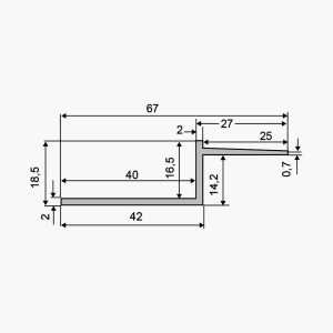 TEMPOLISTEL® B112 Profilo a giunto cavo - immagine 2
